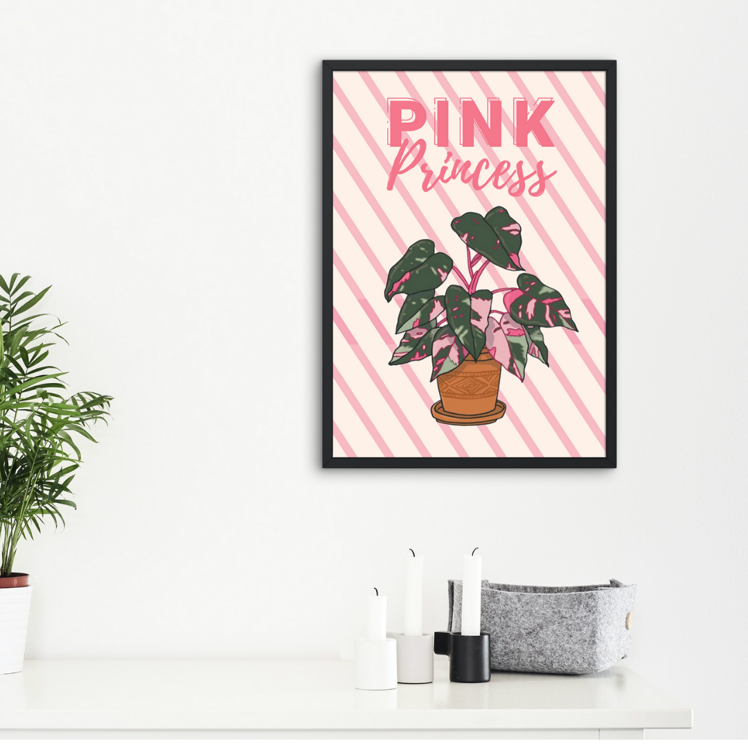 Pink Princess - Wall Poster - Le Botanist